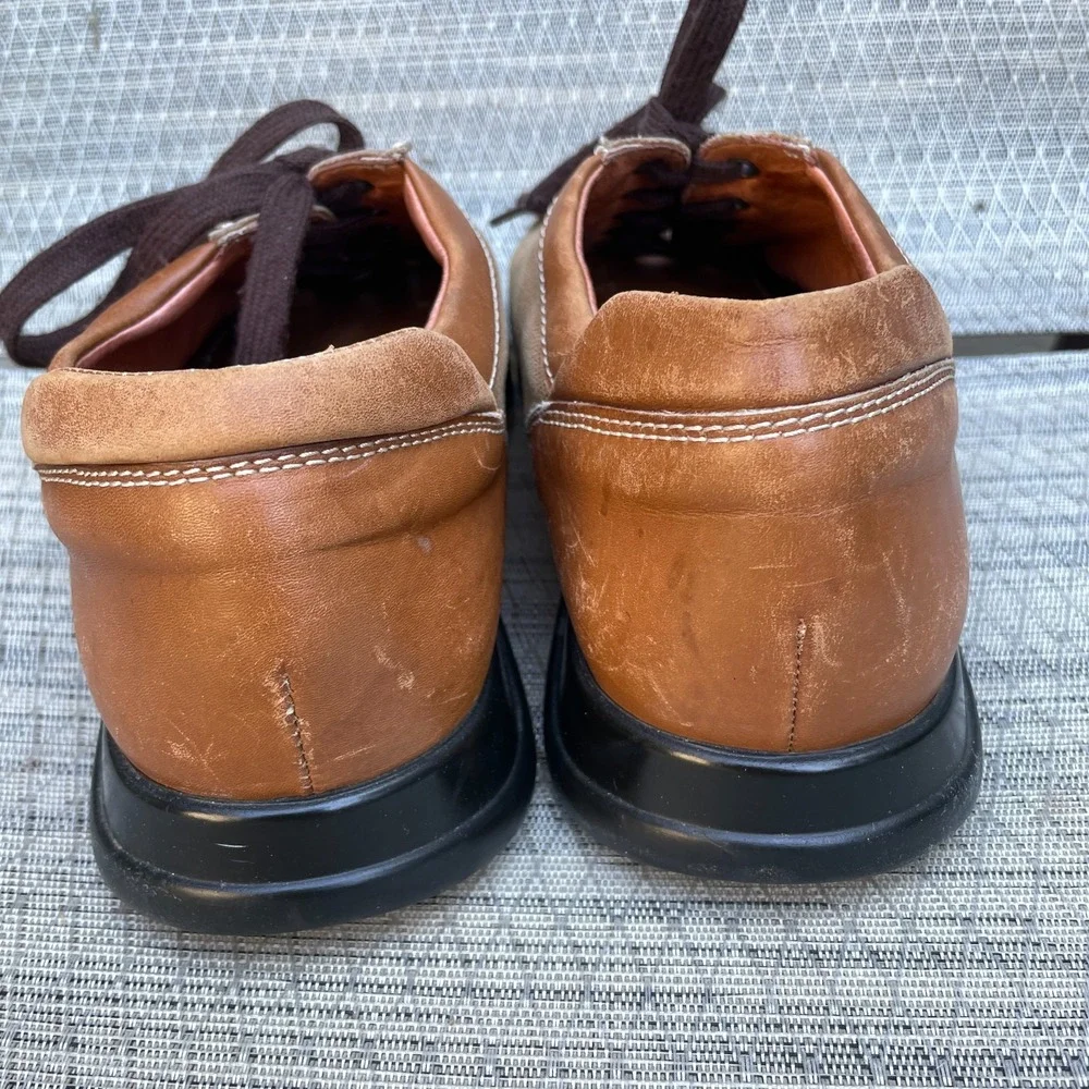 Coach Mens Size 11 D Timothy Casual Dress Shoe Made In Italy Brown‎ Tan P 992